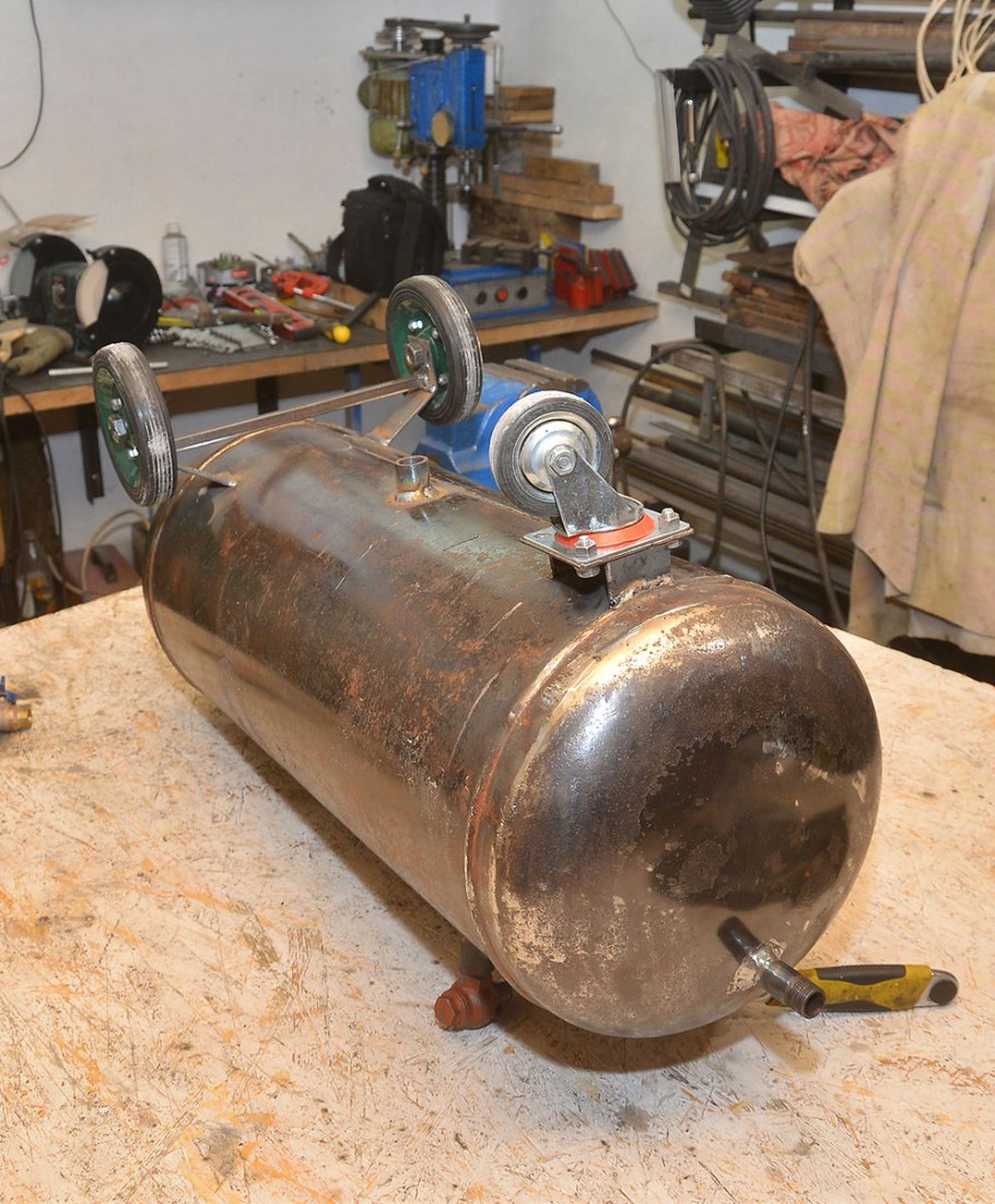 Самодельный ресивер для компрессора