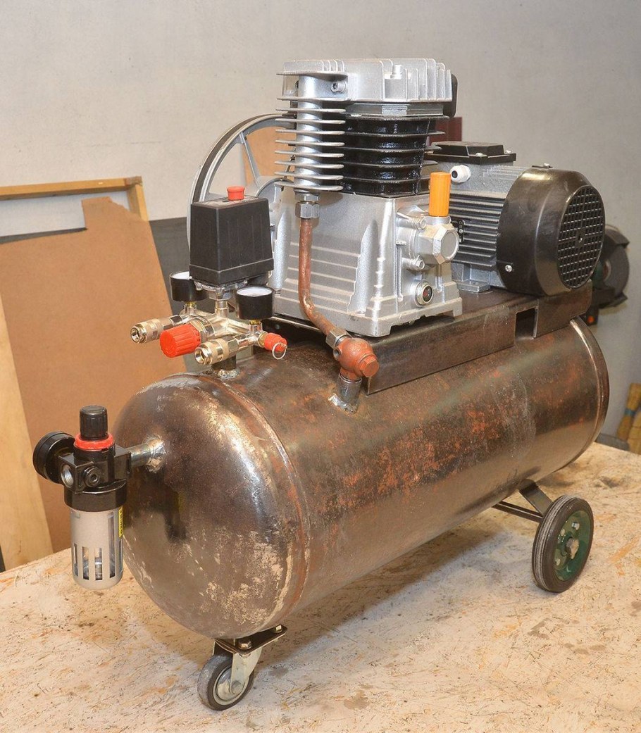 Компрессора воздушные поршневые двухцилиндровый 220в