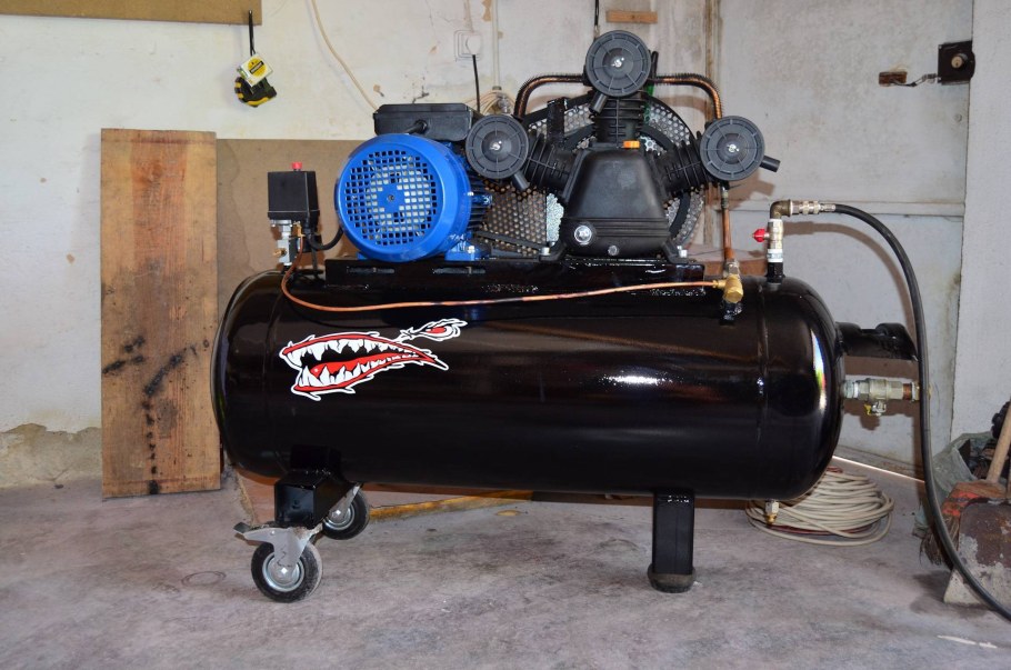 Компрессор из баллона 80л