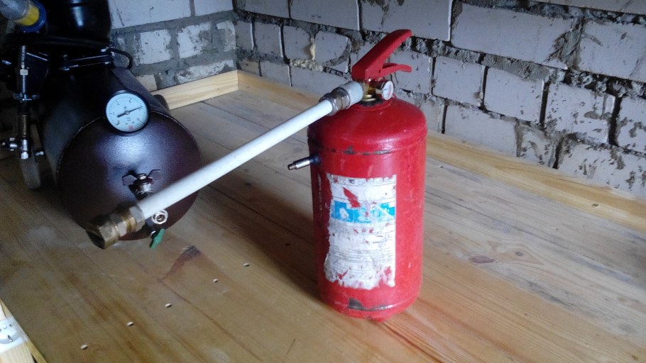 Ресивер для компрессора в гараж