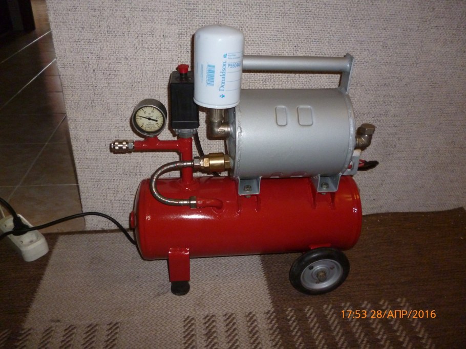 Компрессор для огнетушителей 16 бар Kaiser