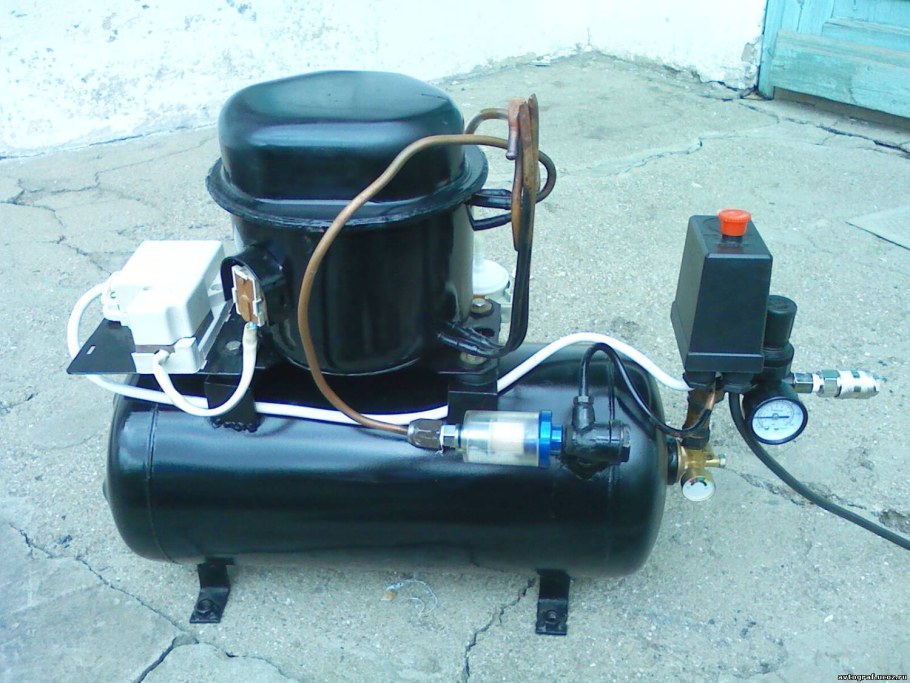 Компрессор на 160 литров 12 вольт камазовский 9 атмосфер