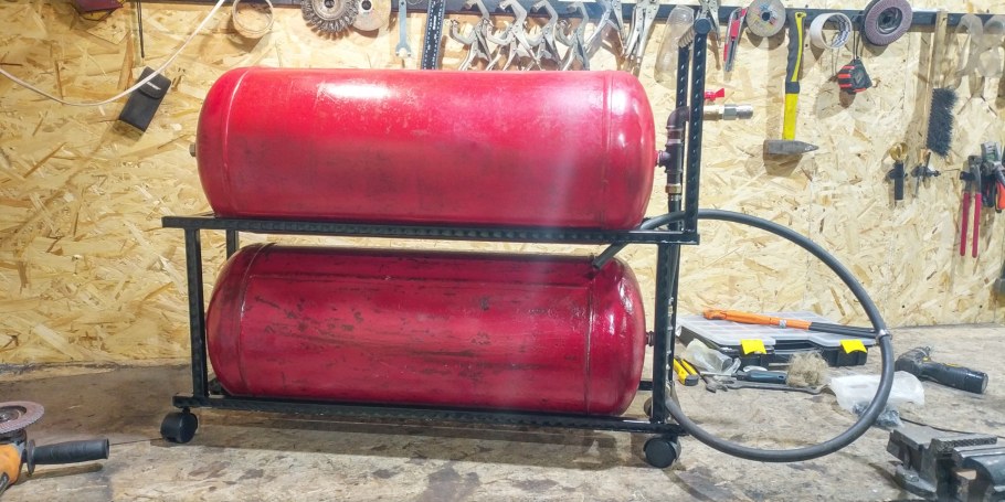 Дополнительный ресивер для компрессора