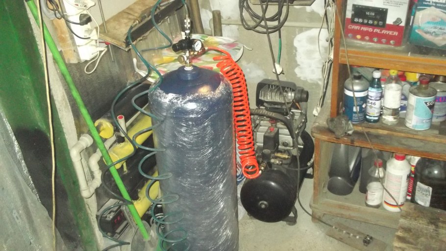 Дополнительный ресивер для компрессора