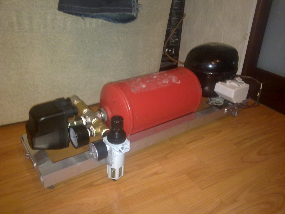 Компрессор для огнетушителей 16 бар Kaiser