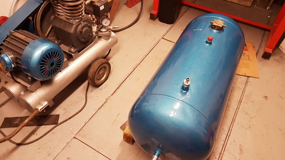 Ресивер с газового баллона для со 7б