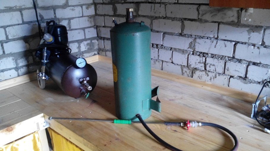 Ресивер для компрессора в гараж