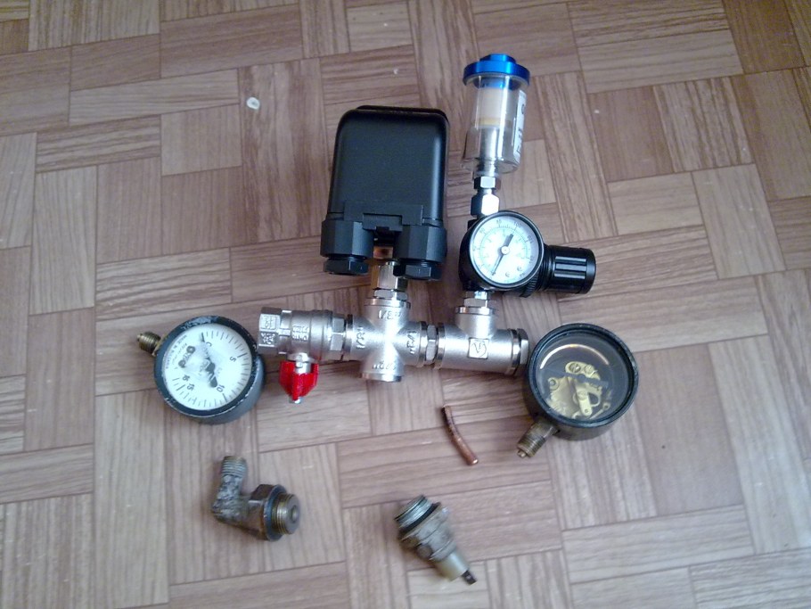 Самодельный воздушный компрессор