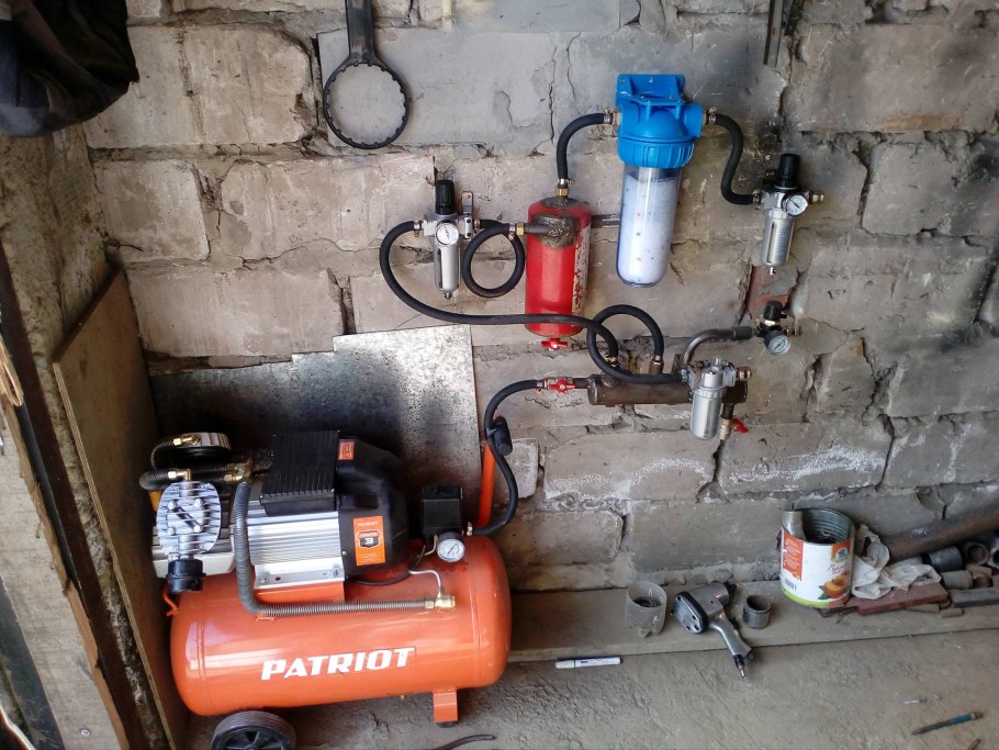 Влагоотделитель на компрессор для пневмоинструмента Patriot