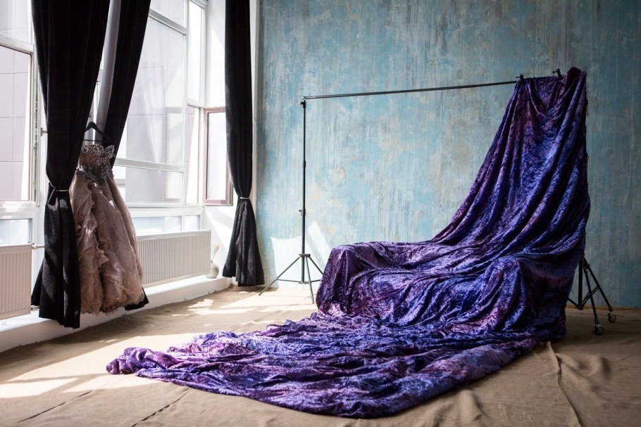 Ткани в фотостудии