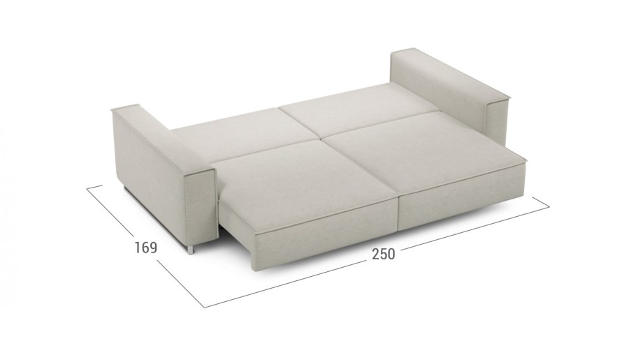 Диван прямой пантограф тик-так Moon-trade Дублин 124