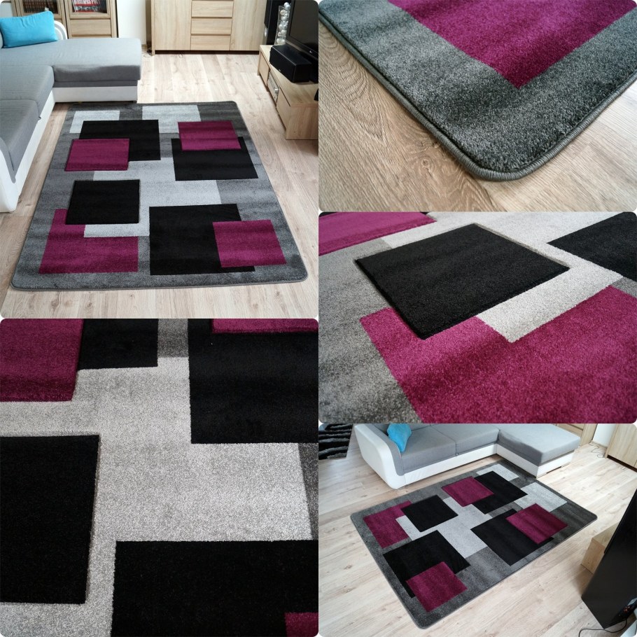 Ковер из кусочков ткани