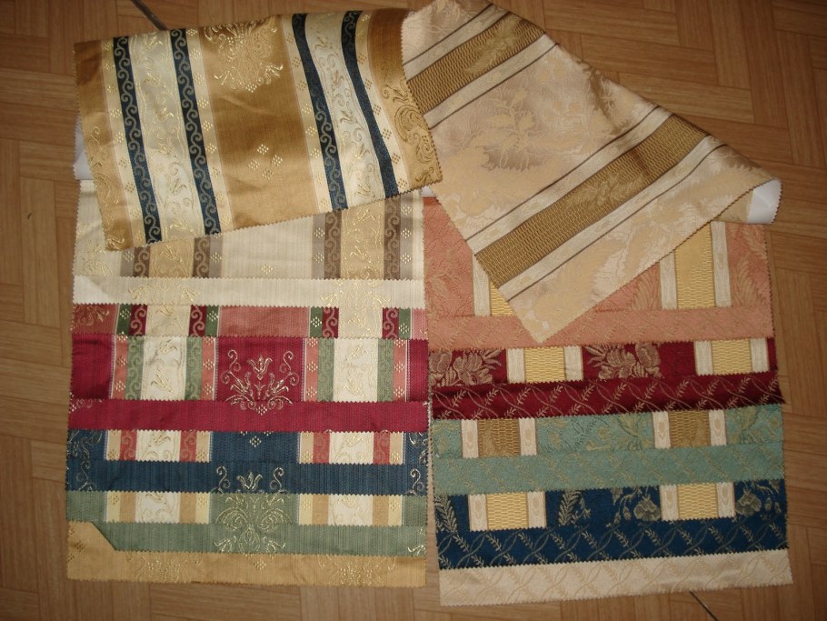 Шитье из остатков мебельной ткани