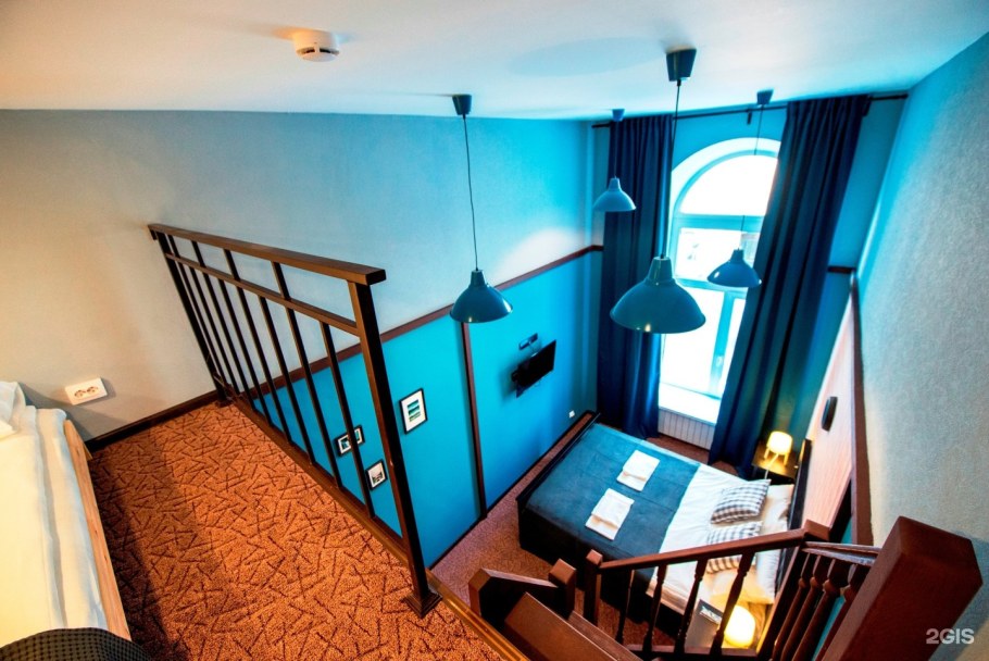 Антресольный этаж в стиле лофт