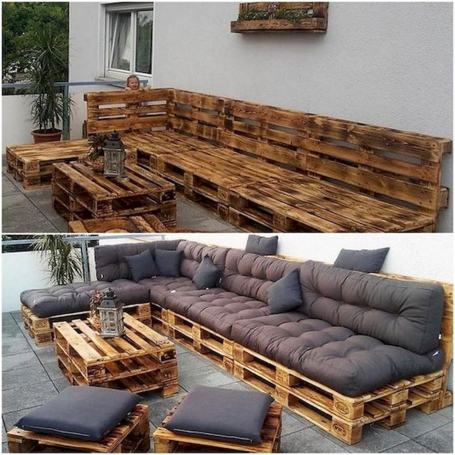 Мебель из европаллетов