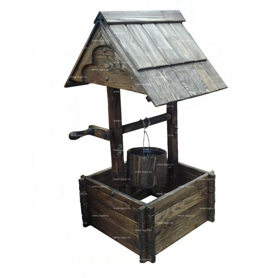 Колодец декоративный для сада