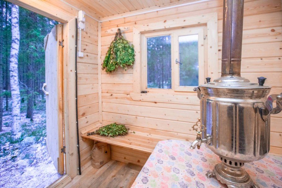 Лесная баня