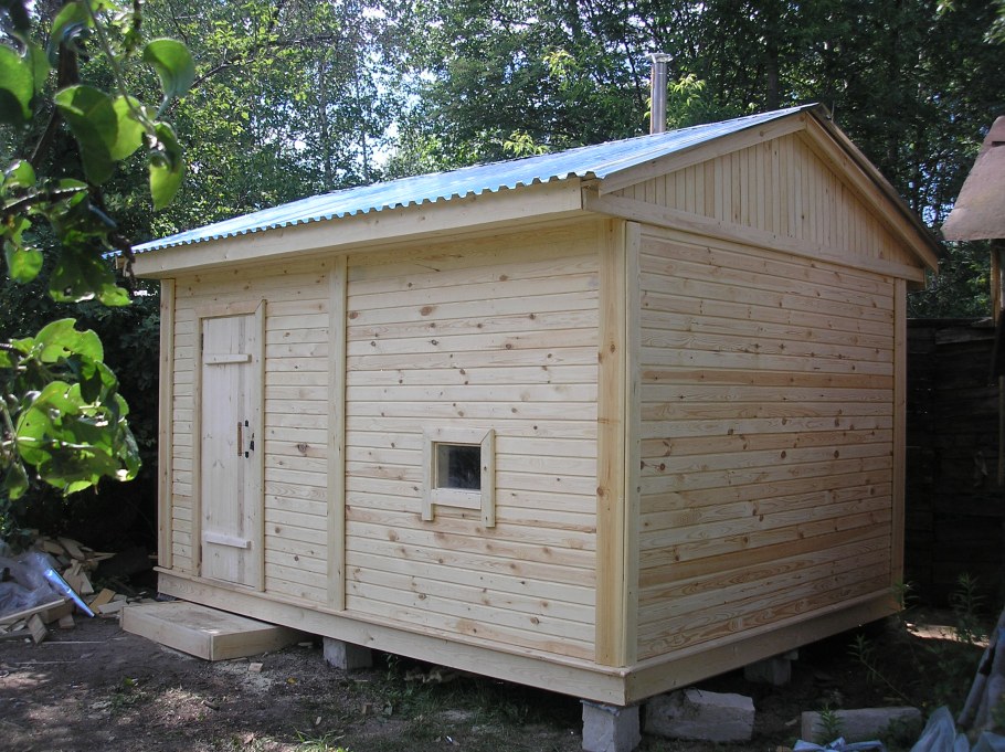 Баня на даче