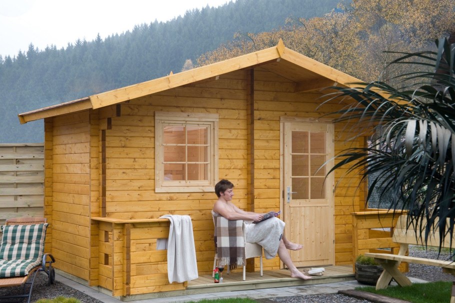 Баня 2.5 на 2.5 из бруса