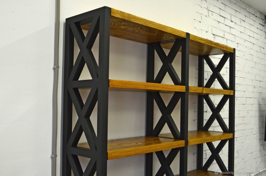 Стеллаж металлический ж1 2400*500*7300