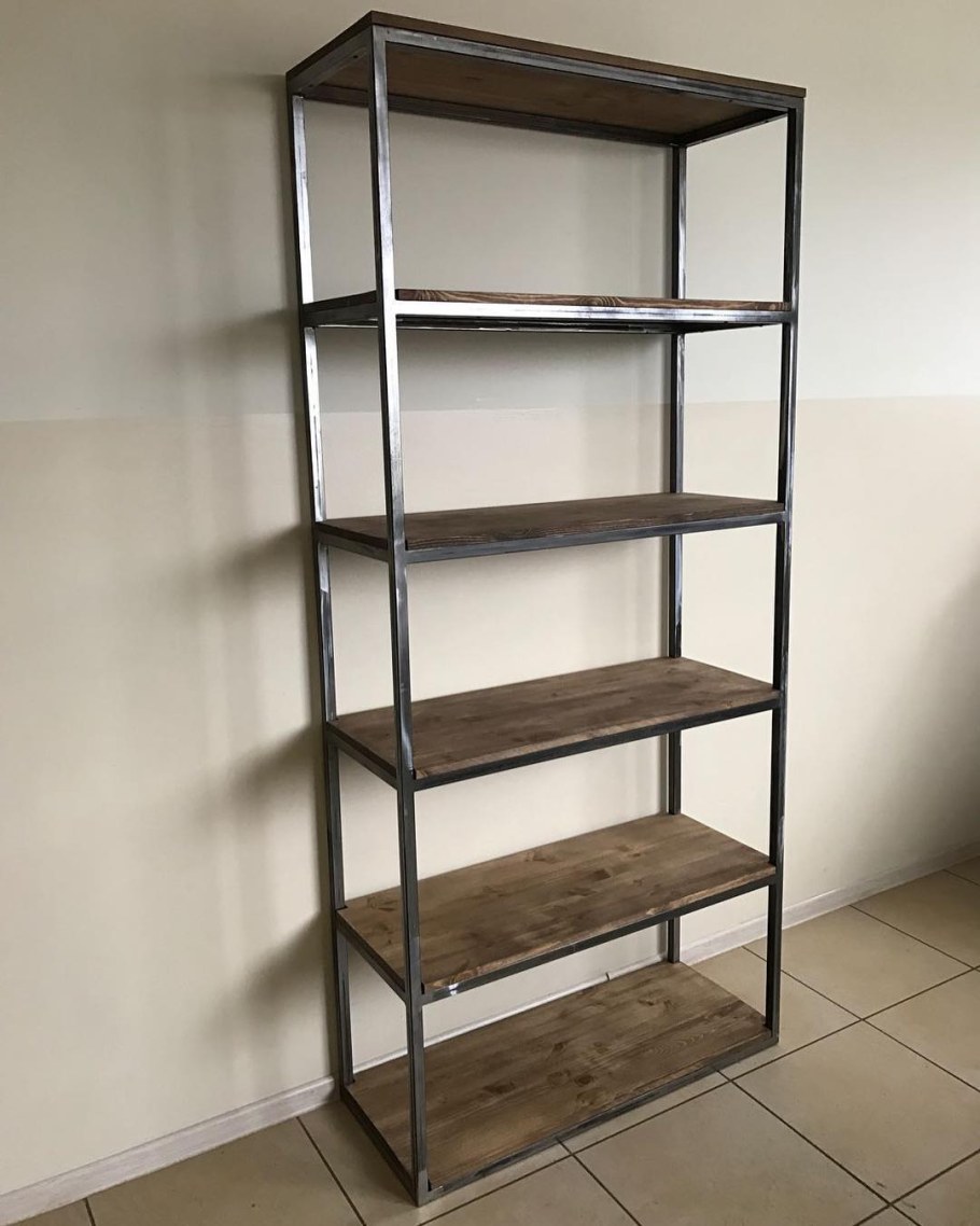 Этажерка лофт металл 1500×1200