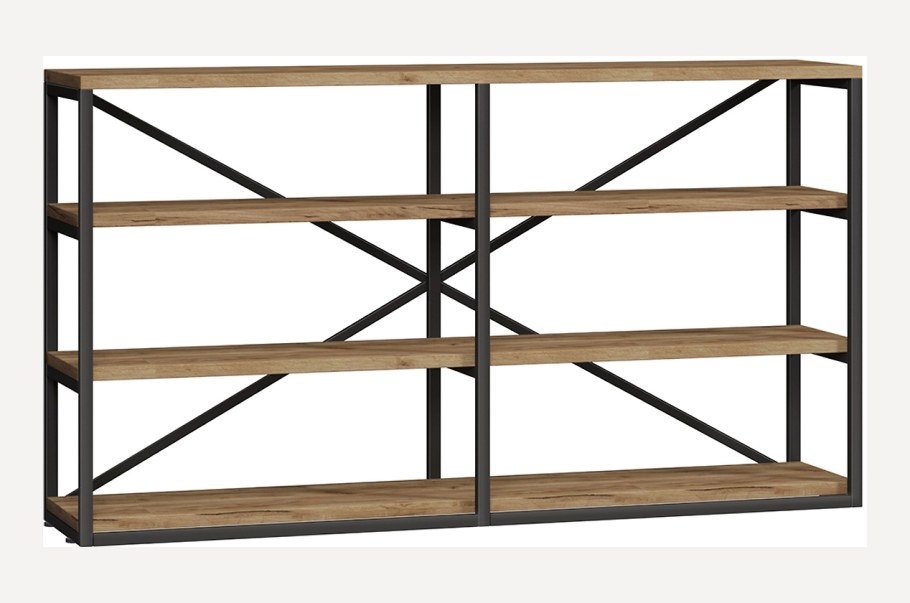 Стеллаж из профильной трубы 20х20 лофт для MYSKIN