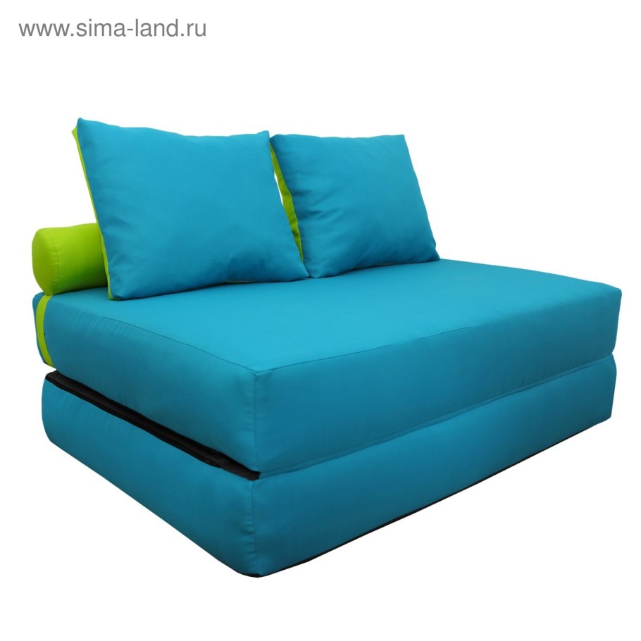 Диван 140см голубой