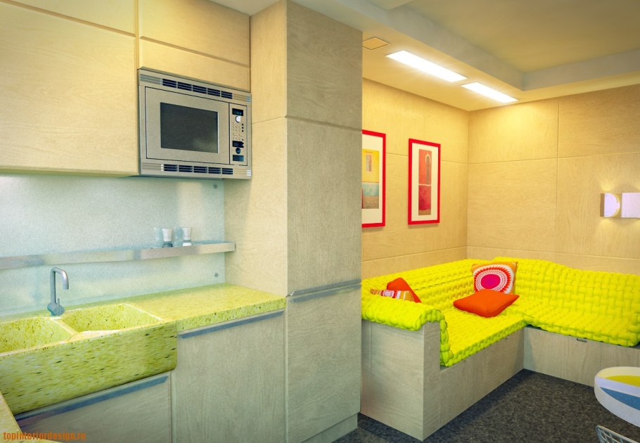 Кухня-гостиная 16 кв.м