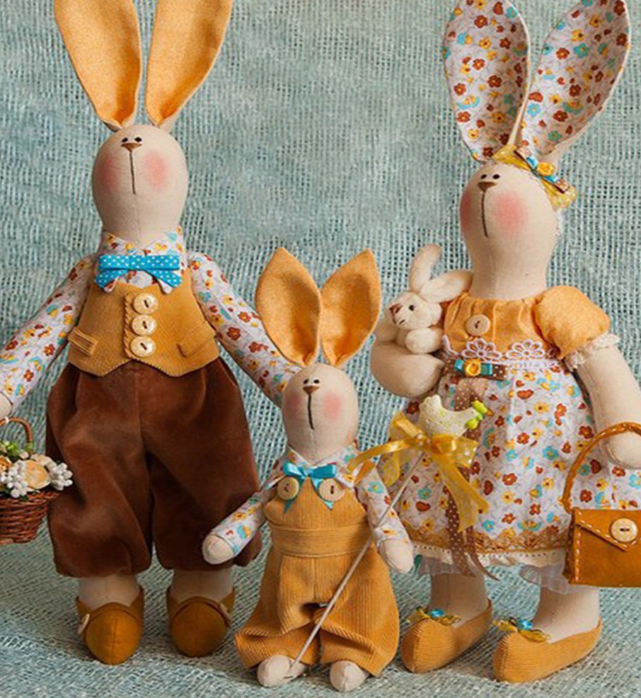 Текстильная интерьерная игрушка