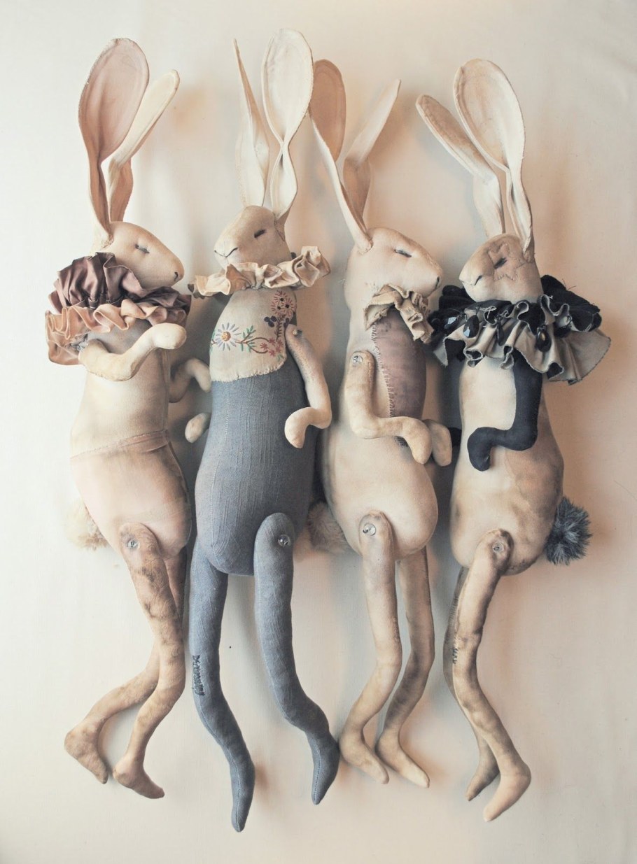 Интерьерные зайцы