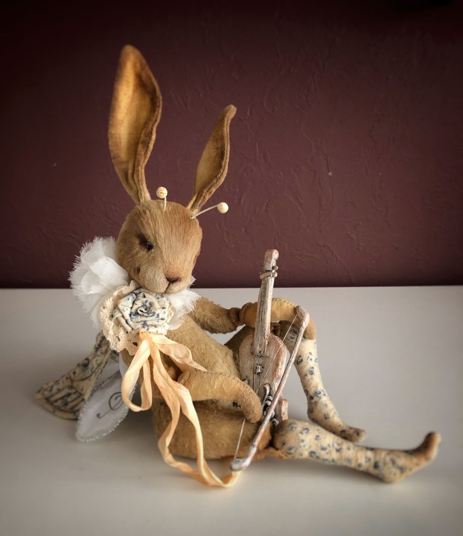 Мистер Финч текстильный арт