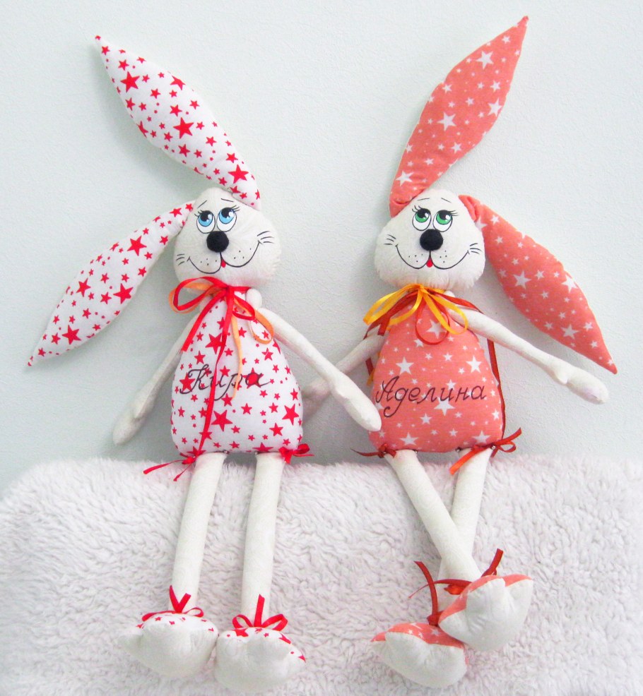 Интерьерные зайцы Тильда