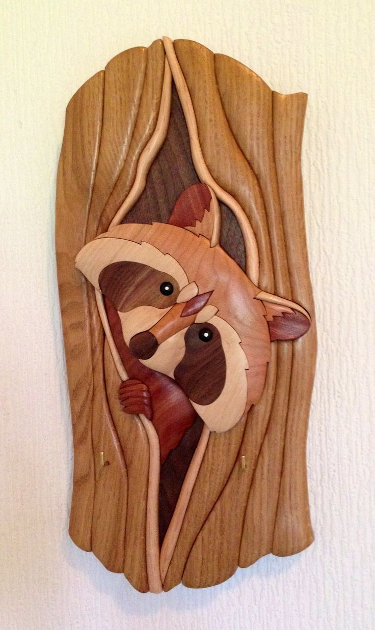 Деревянная мозаика интарсия