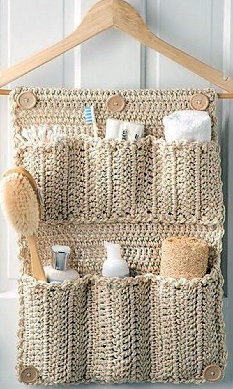 Вязаные предметы интерьера