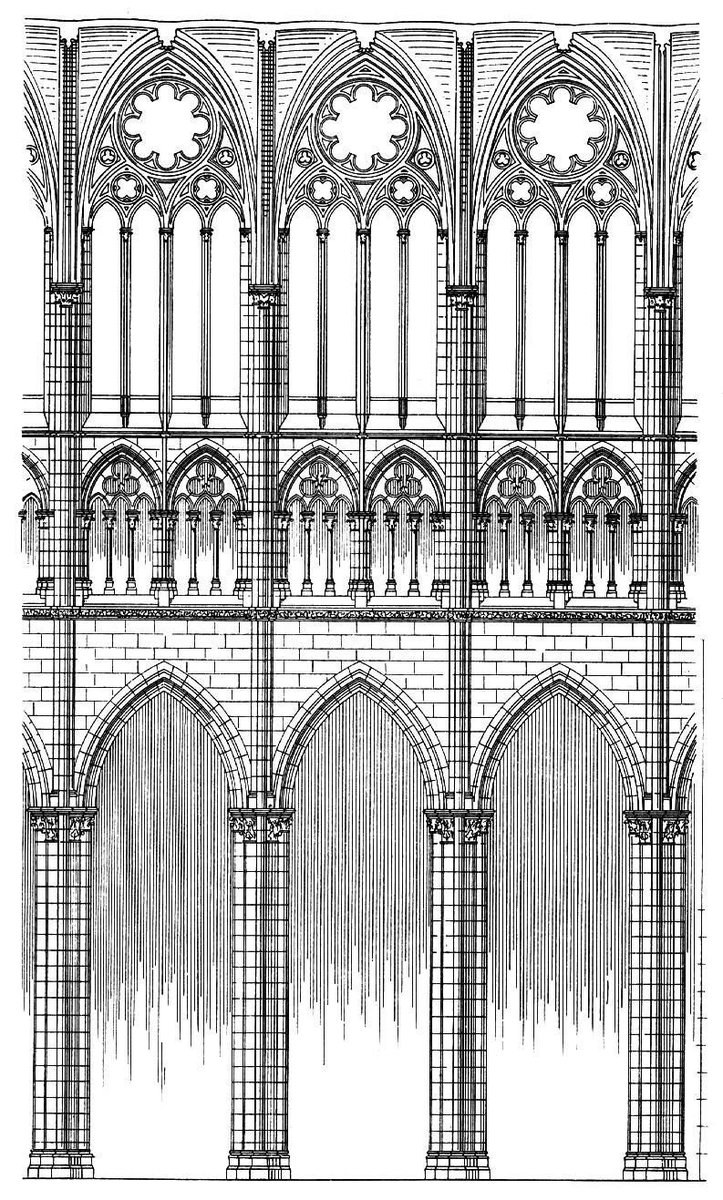 Амьенский собор фасад