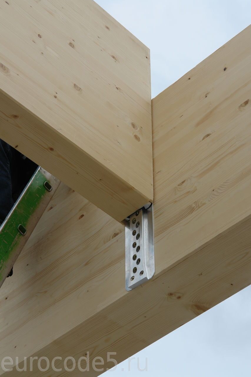 Опора бруса 50х300