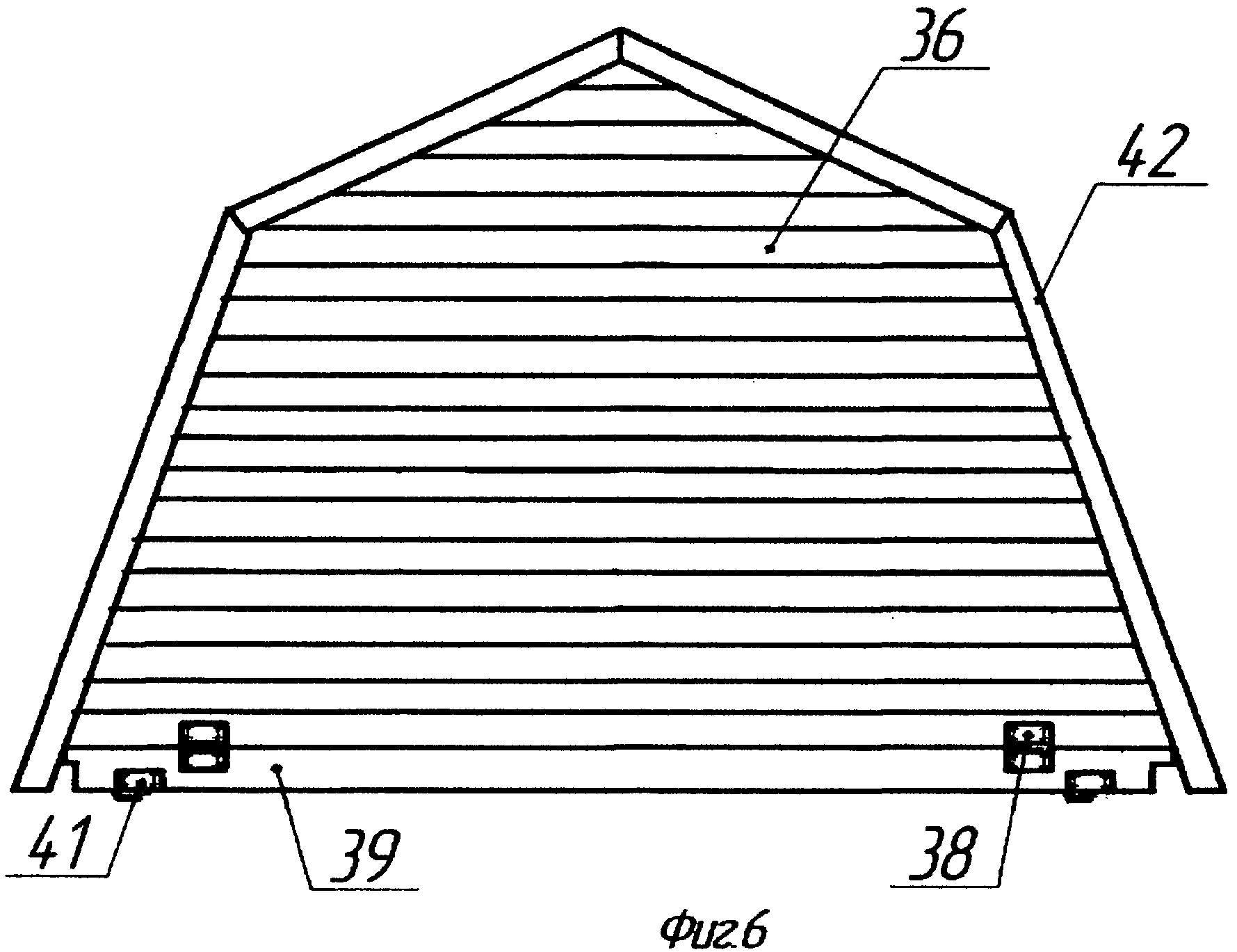 Чертеж мансардной крыши 5х6