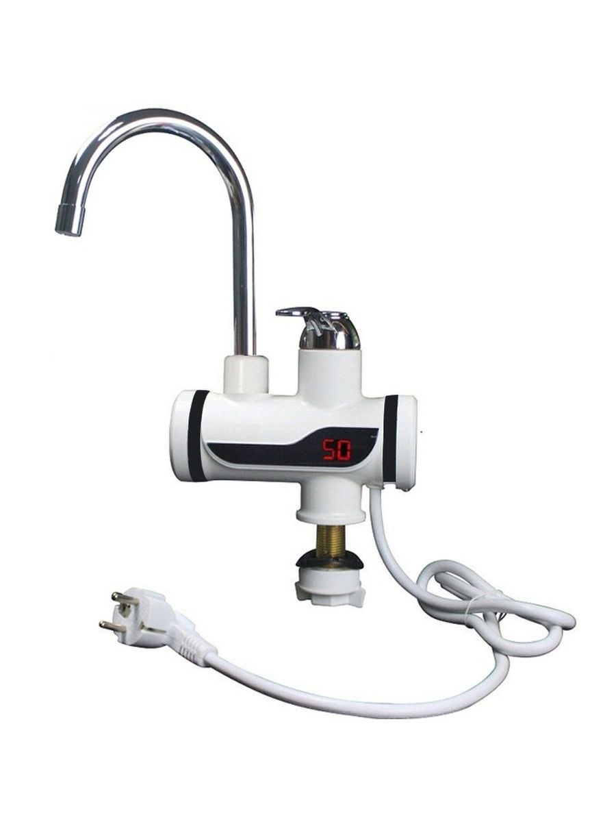 Проточный водонагреватель бойлер кран Delimano