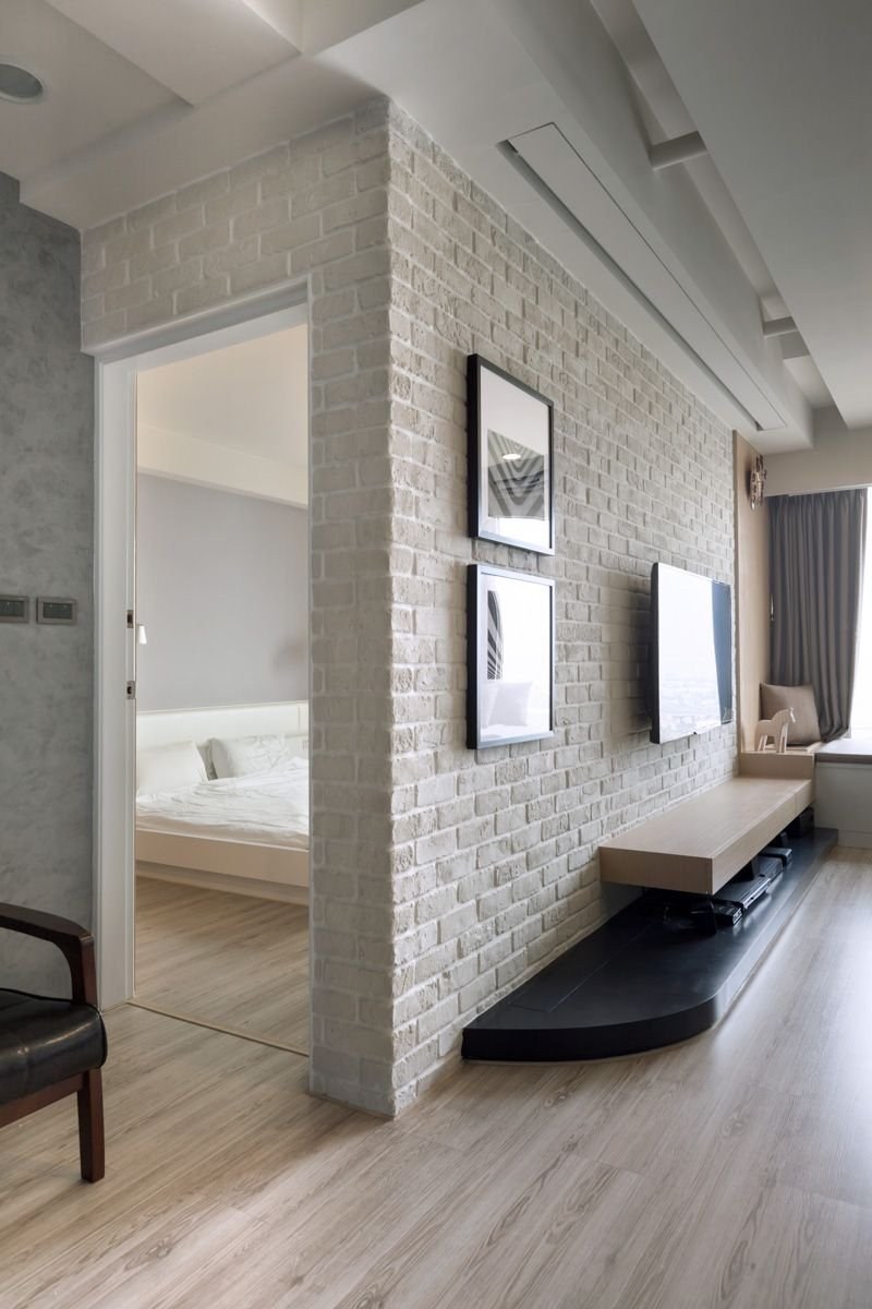 Ремонт декоративный кирпич (62 фото)