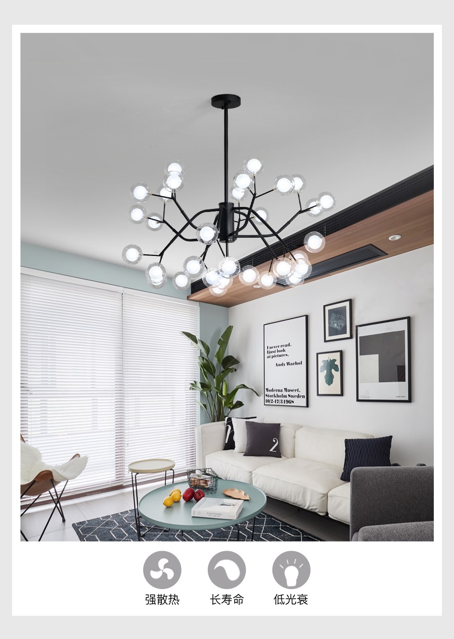 Современные люстры в гостиную