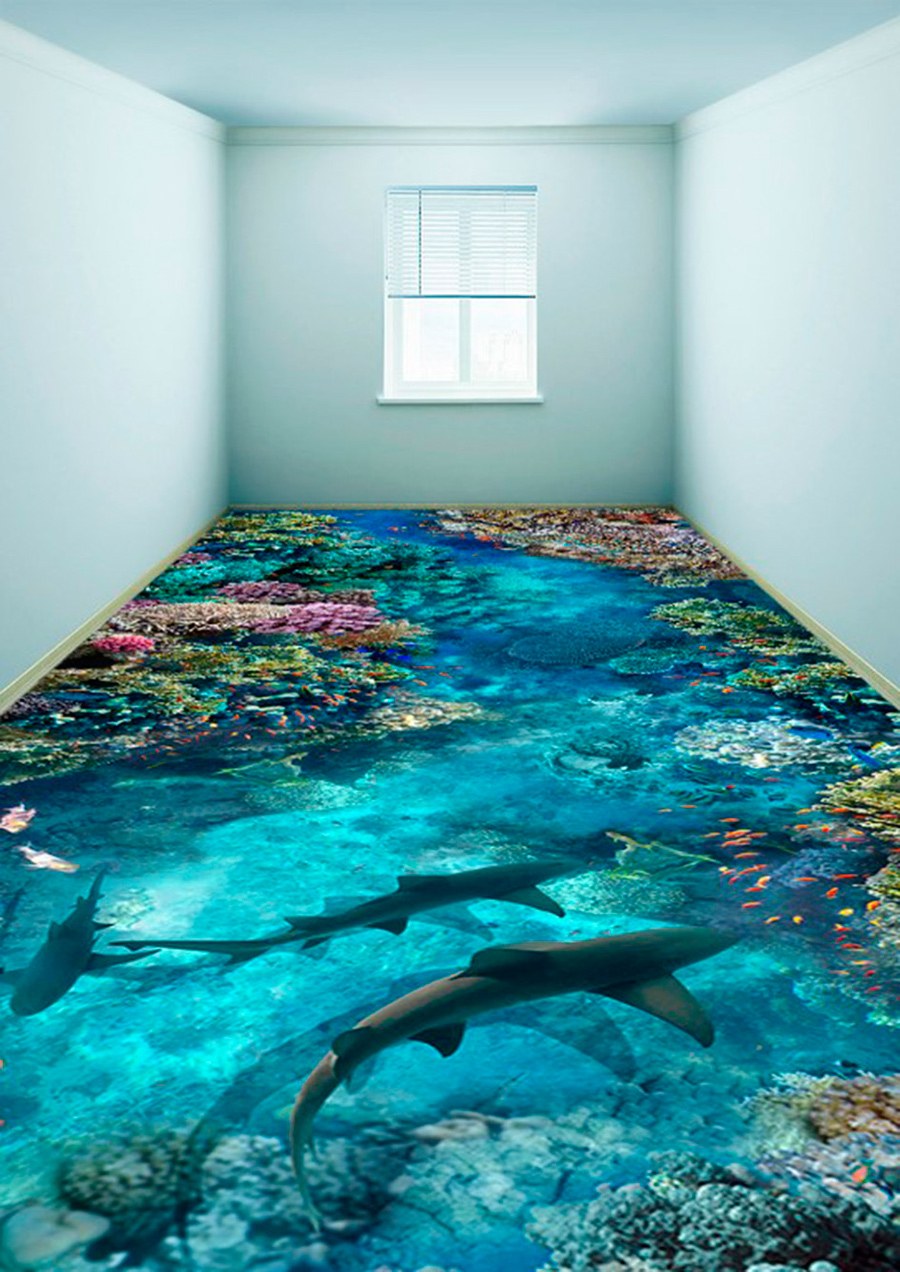 Самонивелирующийся наливной пол 3д