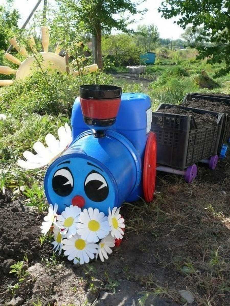 Поделки из кефирных бутылок