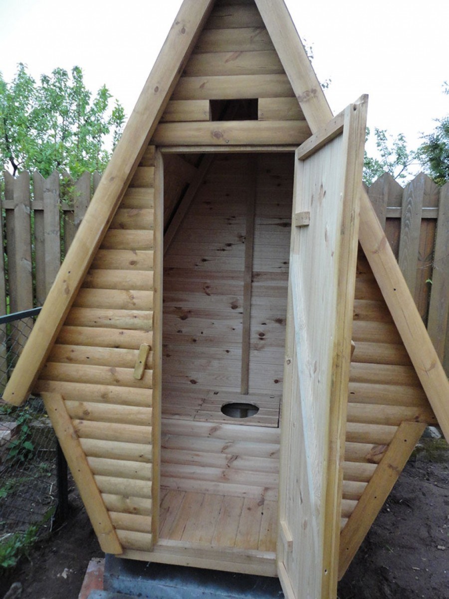 Туалет дачный