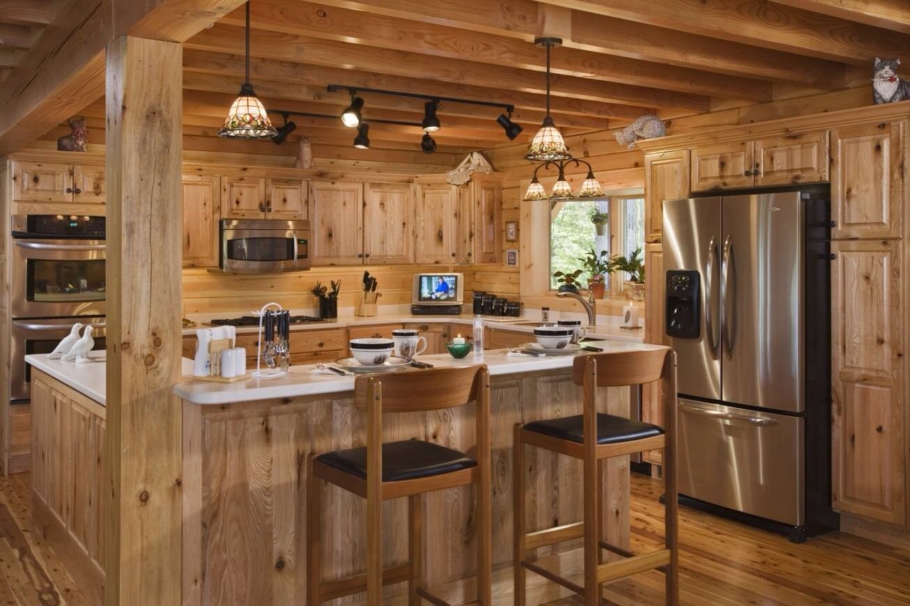 Кухня своими руками из дерева для дома фото