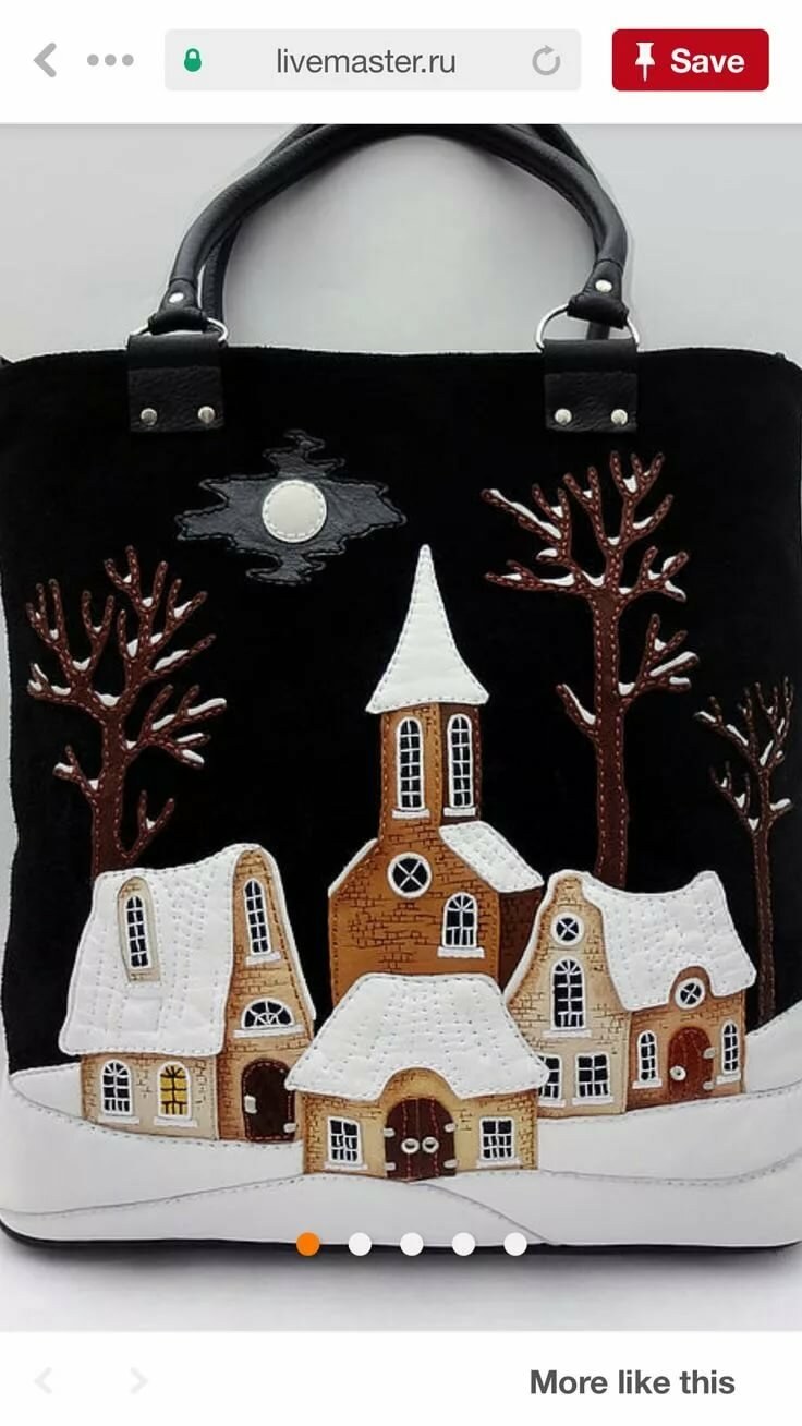 Аппликация на сумку