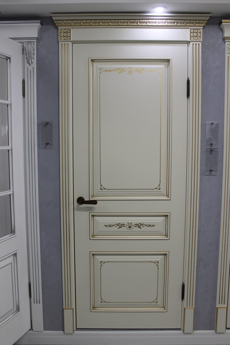 Дверь межкомнатная лайн 60x200 см цвет дуб Бриг