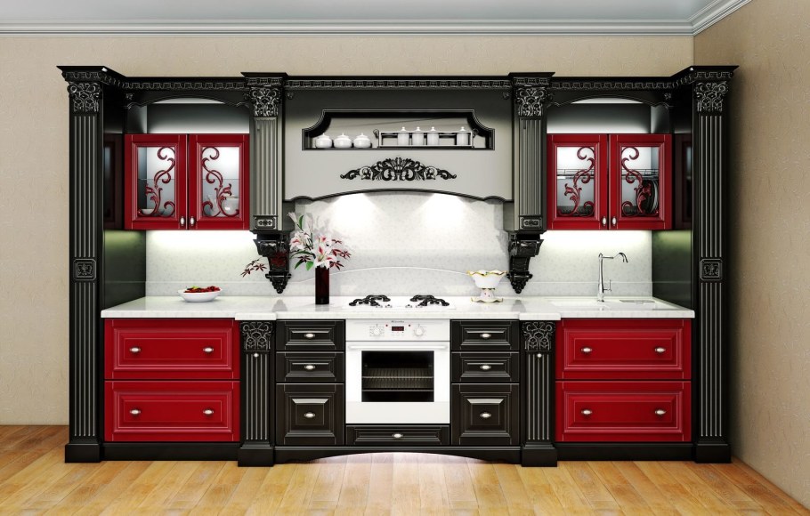 Пластиковые фасады для кухни