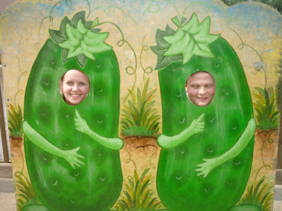 Фотозона на день огурца