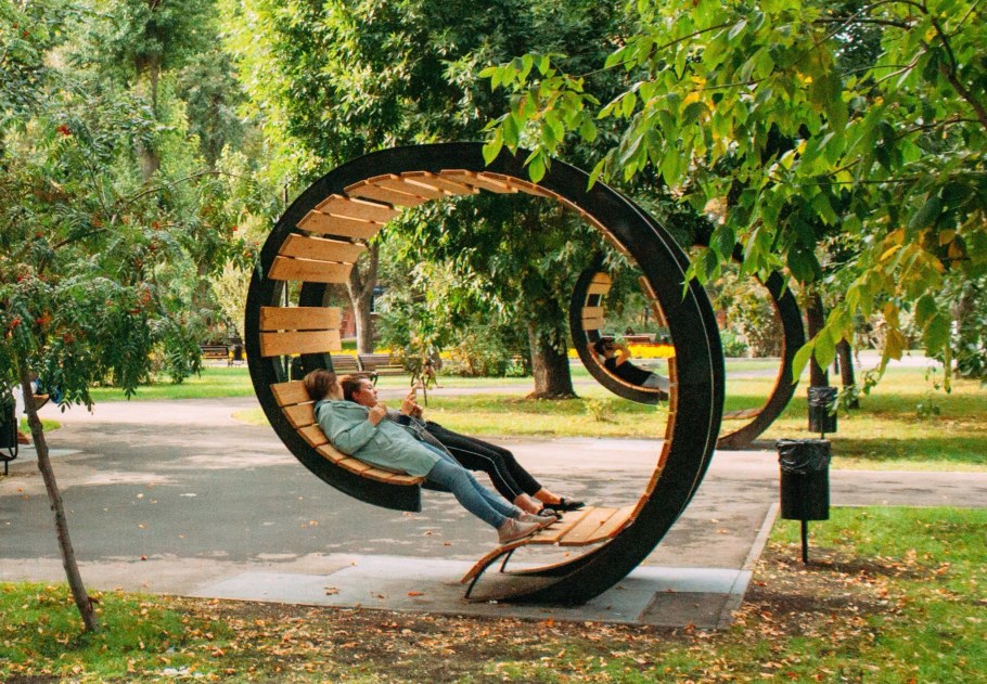 Скульптура ветра в Ставрополе