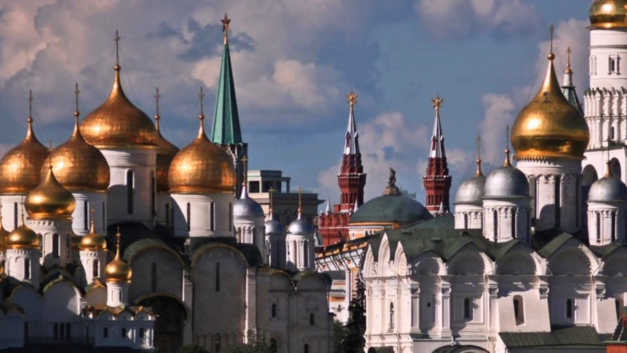 Храмы Москвы златоглавые